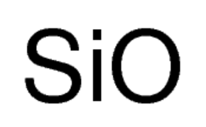 Silicon (II) Oxide - CAS:10097-28-6 - Oxidosilicon, 17,xosilanylidene, 17,xosilylene, Silicon monooxide
